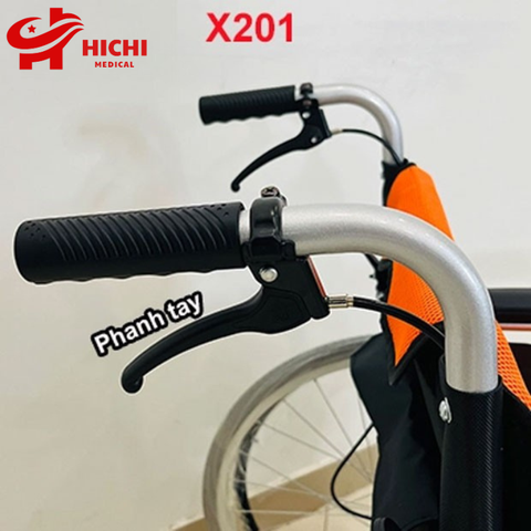 Xe lăn khung hợp kim nhôm Lucass X201