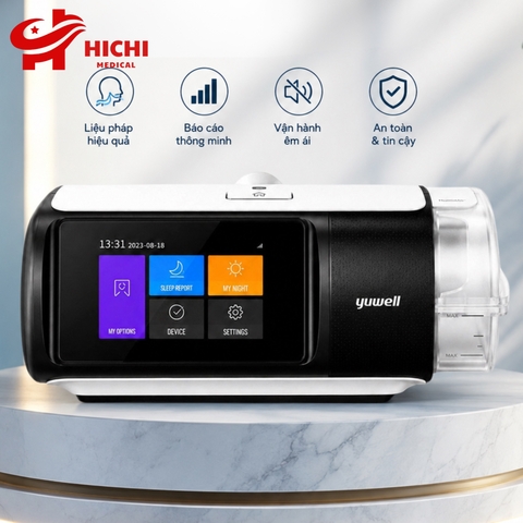 Máy Trợ Thở CPAP Tự Động Yuwell YH-690A – Hỗ Trợ Điều Trị Ngưng Thở Khi Ngủ Hiệu Quả
