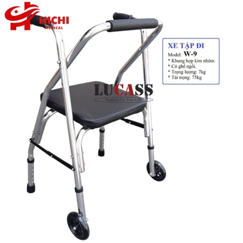 Khung Tập Đi Có Ghế Ngồi Lucass W9