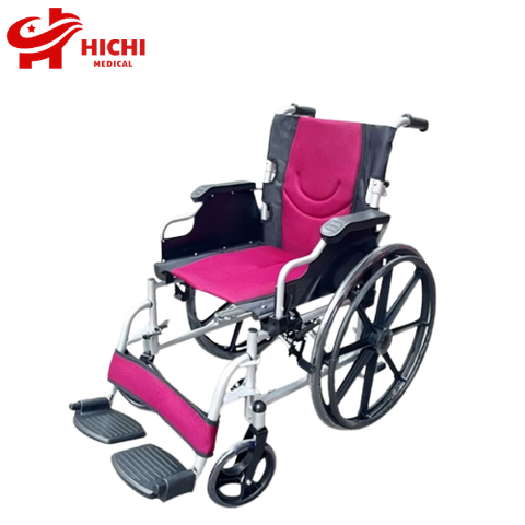 Xe Lăn Bánh Đúc Lucass X90, Nâng Hạ Bệ Tỳ Tay, Bàn Đạp Chân Tháo Rời New