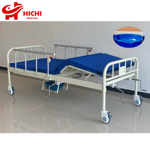 GIƯỜNG BỆNH NHÂN GBM-097 03 TAY QUAY CÓ CHẬU GỘI ĐẦU