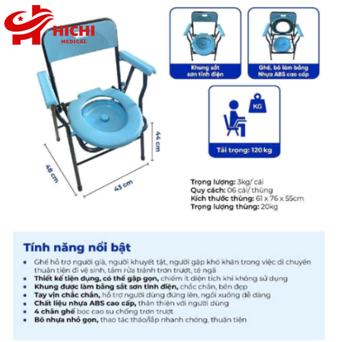 Ghế Bô Vệ Sinh ORM-001