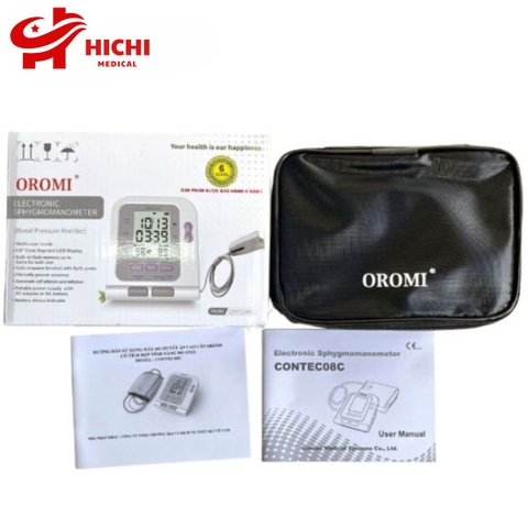 Máy Đo Huyết Áp và Nồng Độ Oxy OROMI Contec 08C