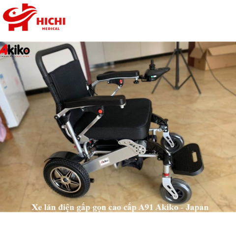 Xe lăn điện siêu nhẹ Akiko A91-New 2024