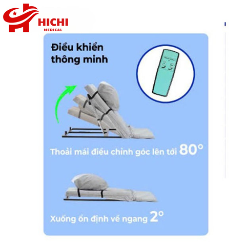 Oromi VTM-2024 Giường Nâng Hạ Tựa Lưng Điều Khiển Điện Cao Cấp