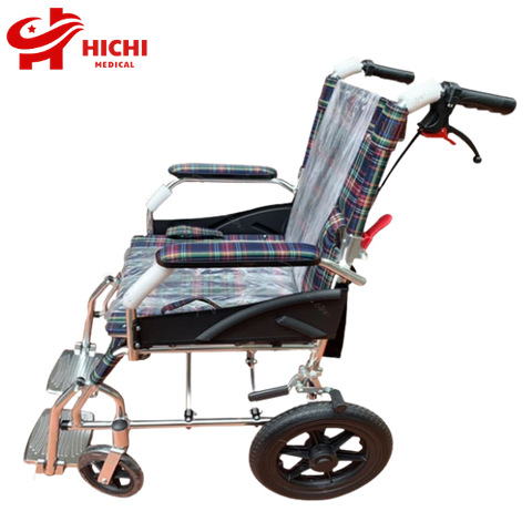 Xe Lăn Tay Cao Cấp Lucass X63 ( bánh nhỏ ), Xe Lăn Du Lịch, Xe Lăn Siêu Nhẹ New