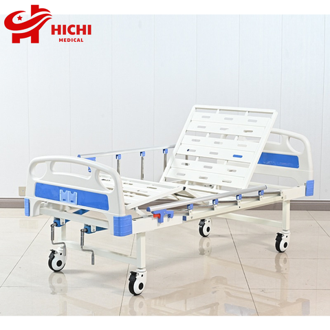 Giường Bệnh Nhân Lucass GB2 - Giường Y Tế 2 tay Quay