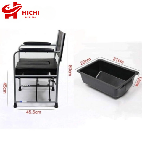 Ghế bô vệ sinh không bánh xe lucass G36