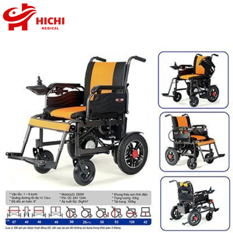 Xe Lăn Điện Lucass XE-1002 Phiên Bản Mới 2025