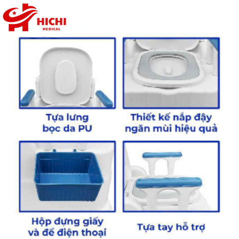 Bô Vệ Sinh Di Động Cao Cấp Oromi BN1