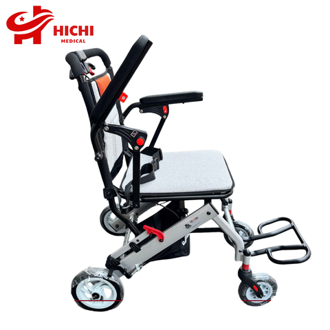 Xe Lăn Du Lịch Cao Cấp Lucass X-400 | Siêu Nhẹ 9kg, Gấp Gọn, Tải Trọng 100kg, Chính Hãng