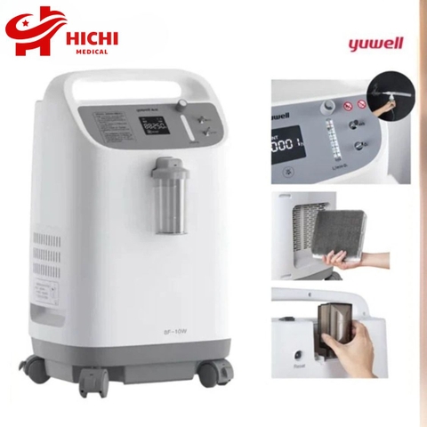 Máy Tạo Oxy Yuwell 8F-10W Công Suất 10 Lít Mẫu Mới