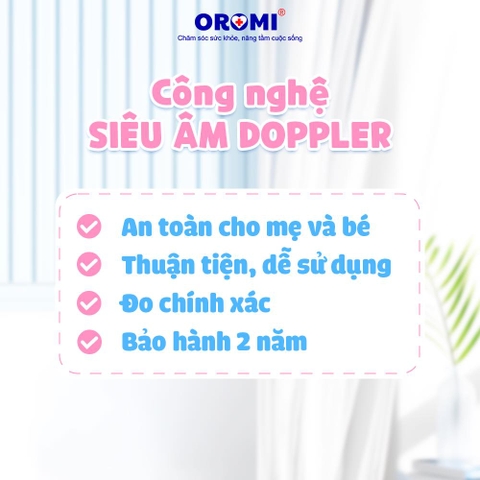 Máy Đo Tim Thai Cầm Tay | Màn Hình LED- 10A