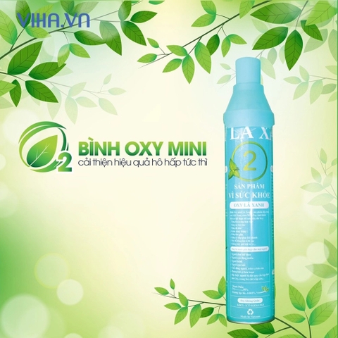 Bình Oxy Xanh Lá Cầm Tay Bỏ Túi - Giải Pháp Tiện Lợi Cho Mọi Tình Huống