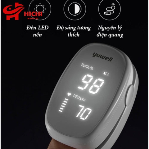 Máy Đo Nồng Độ Oxy Máu Kẹp Ngón Tay Yuwell YX102