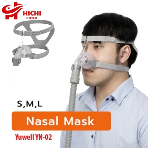 Mặt Nạ Máy Thở Yuwell YN-02 Mặt Nạ Mũi