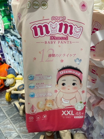 Bỉm Momo hồng XXL