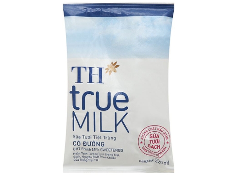 STTT  có đường túi 220ml