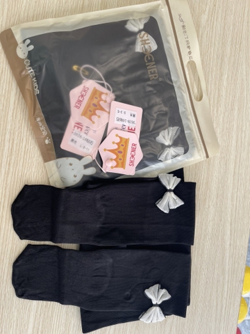 Quần tất bàn đen túi zip