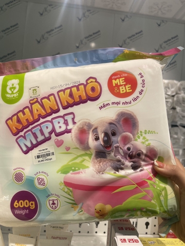 Khăn khô mipbi 600g