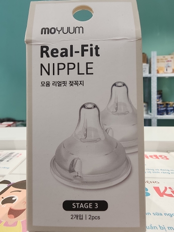 Núm ti Moyuum Real- Fit số 3 (bán lẻ từng chiếc)