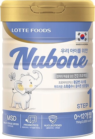 Sữa Nubone Hàn Quốc số 1 750g