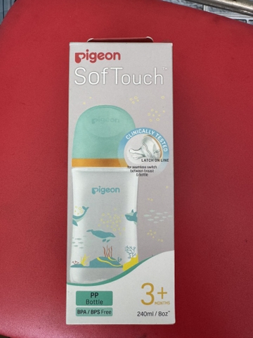 Bình pp plus hoạ tiết 240ml