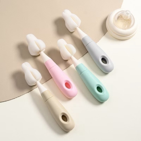 Cọ bình sữa xốp mini