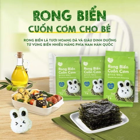 Rong biển cuốn cơm Măm my ( set 3 gói 4,5g)