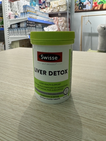 Viên uống thải độc gan Swisse Ultiboost Liver Detox 120 viên