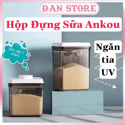 Hộp đựng sữa bột Ankou xịn