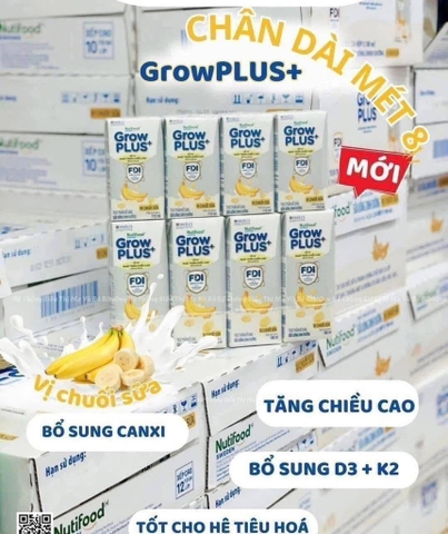 sữa háu ăn Nutifood bạc vị chuối 110ml