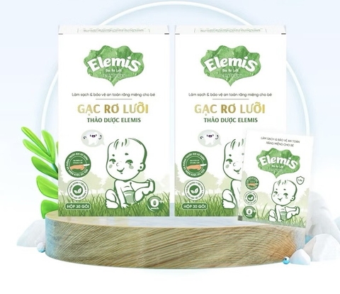 Gạc rơ lưỡi thảo dược Elemis hộp 30 gói