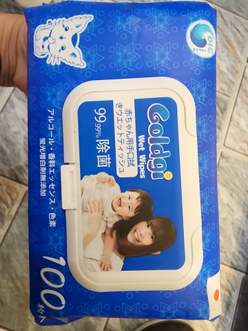 Khăn ướt goldgi 100 tờ