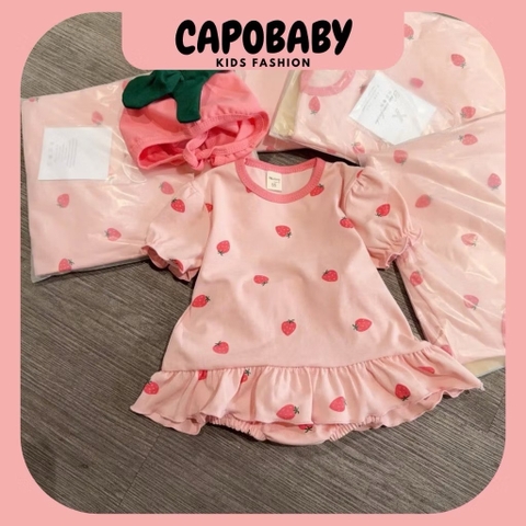 Set váy dâu 3ct bé gái ( 8-16kg)