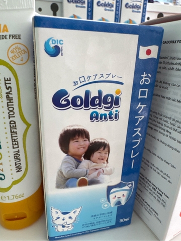 Xịt sâu răng Goldgi