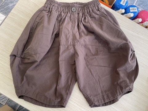 Quần ngố nâu bé trai 6539