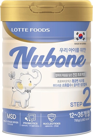Sữa Nubone Hàn Quốc số 2 750g