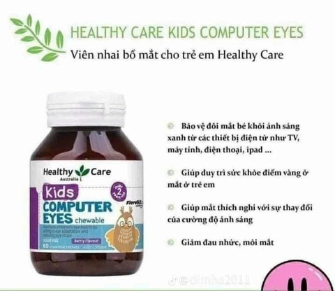 healthy care kids computer eyes bổ mắt lọ 60v