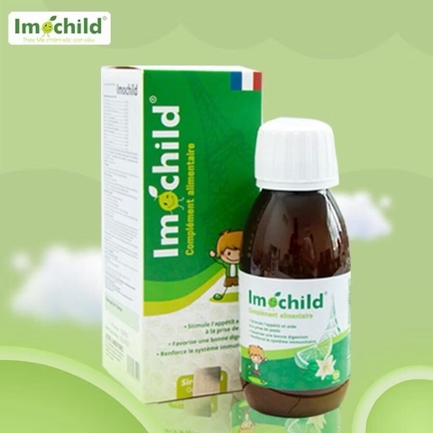 Thực phẩm bổ sung Imochild kích thích ăn ngon, tăng đề kháng 125ml - Pháp