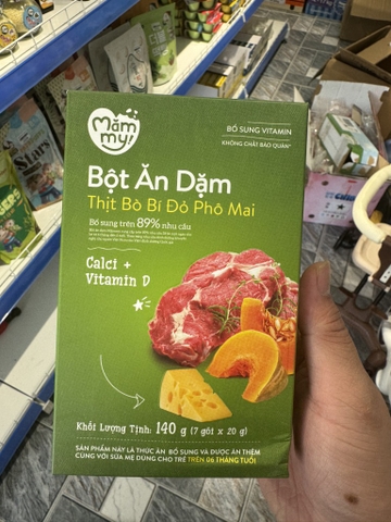 Bột ăn dặm mămmy