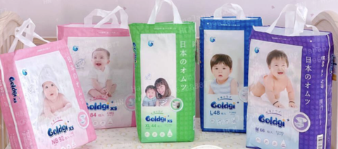 Bỉm Goldgi X5 các size