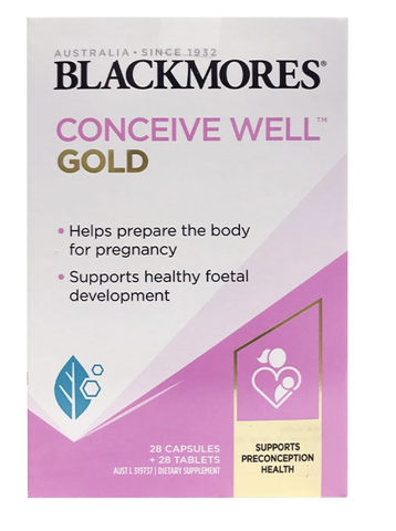 TĂNG KHẢ NĂNG THỤ THAI BLACKMORES CONCEIVE WELL GOLD