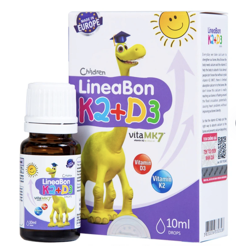 Vitamin Lineabon K2 + D3 10ml