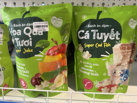 Bánh ăn dặm 35g mămmy