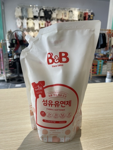 Nước xả vải trẻ em B&B hương nhài 1500ml