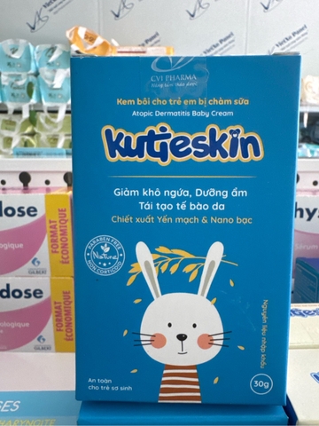 Kem Kutieskin trị chàm sữa