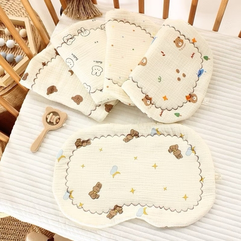 Gối xô hạt bầu dục cho bé