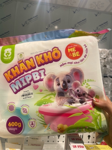 Khăn khô mipbi 900g