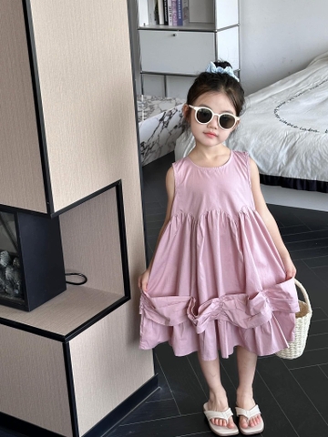 váy sát nách hồng (5-13)